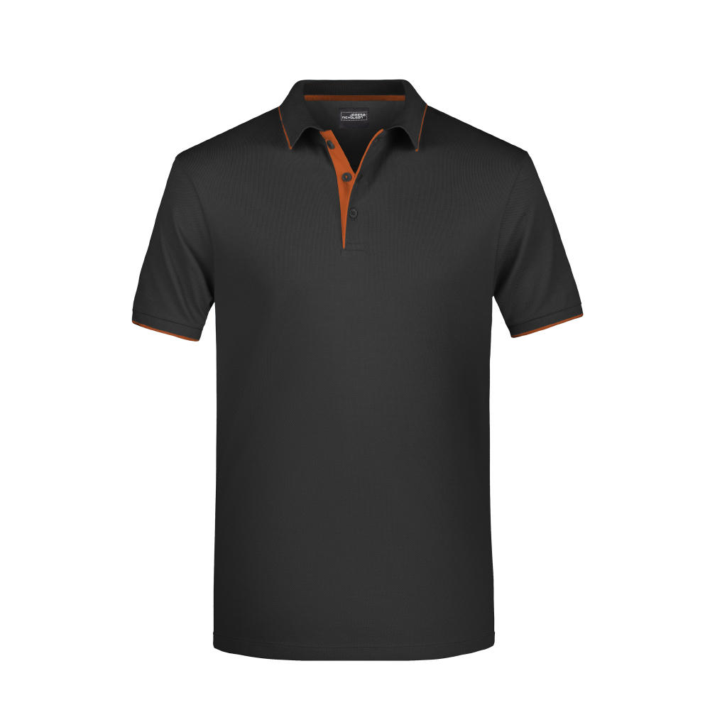 Men's Polo Stripe - Klassisches Polo mit Kontraststreifen Werbeartikel