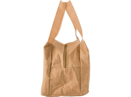 Lunch-Kühltasche aus Kraftpapier Callen Werbeartikel
