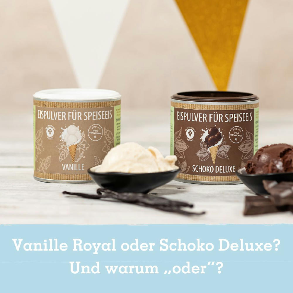 Eispulver in der Dose Werbeartikel