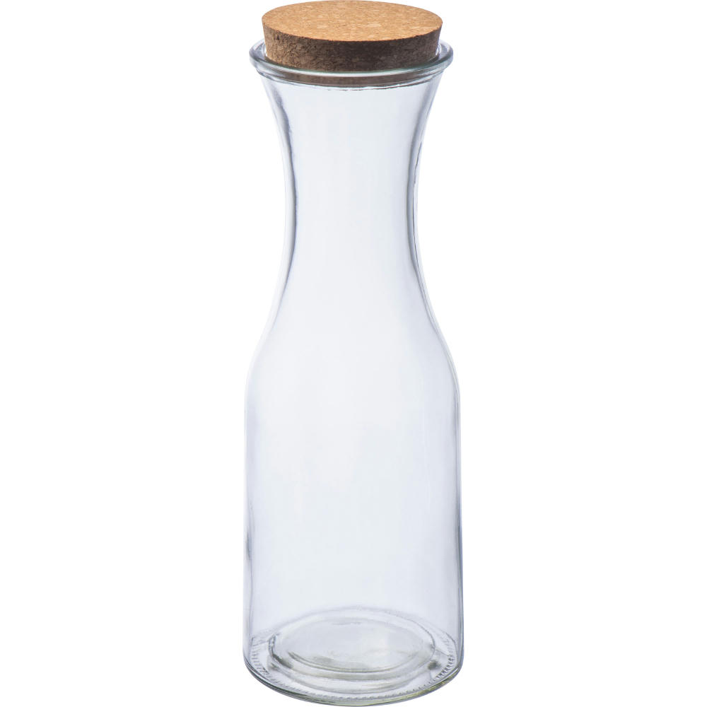 Product image Glasflasche mit Korkdeckel Werbeartikel