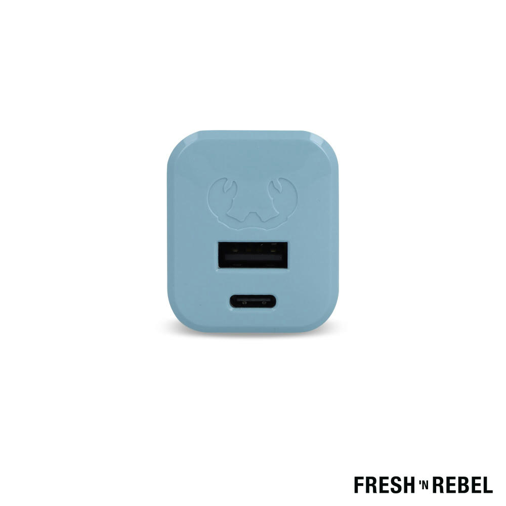 2WC30 I Fresh 'n Rebel Mini Charger USB-C + A PD // 30W Werbeartikel