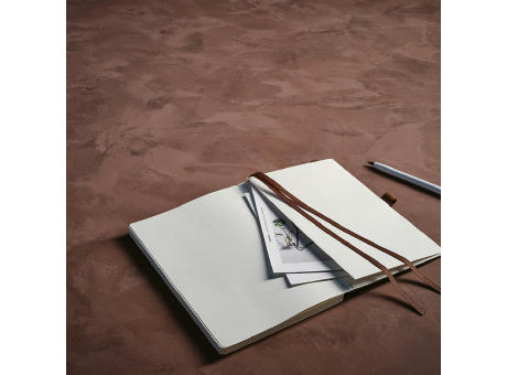 Steinbeck Notizbuch A5 recy. Papier 70gsm 196 Seiten bedrucken