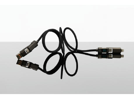 SCX.design C57 100W magnetisches Kabel mit Display Werbeartikel