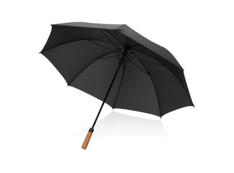 Tony Aware™ RPET 30" Schirm mit auto. Öffnung & Akaziengriff Werbeartikel