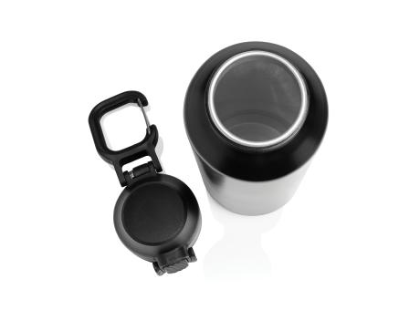 Via RCS Re-Steel Sportflasche mit Verschluss, 600ml Werbeartikel