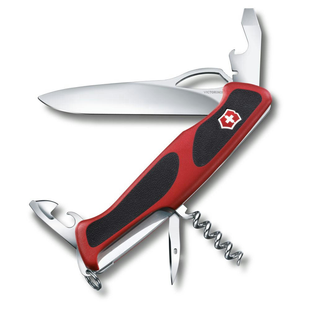 Product image Victorinox Ranger 61 M Grip rot-schwarz als Werbeartikel bedrucken