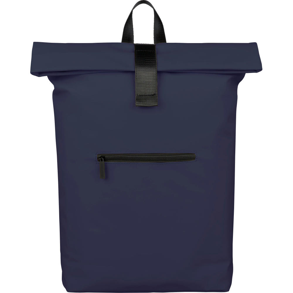 Recycelter PU-Rucksack Naiya Werbeartikel