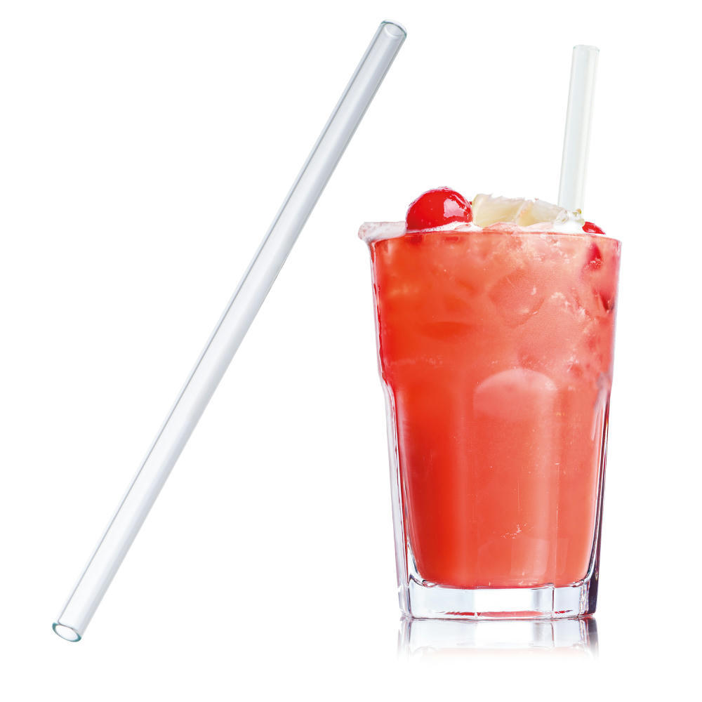Product image Trinkhalm aus Glas 20 cm Werbeartikel