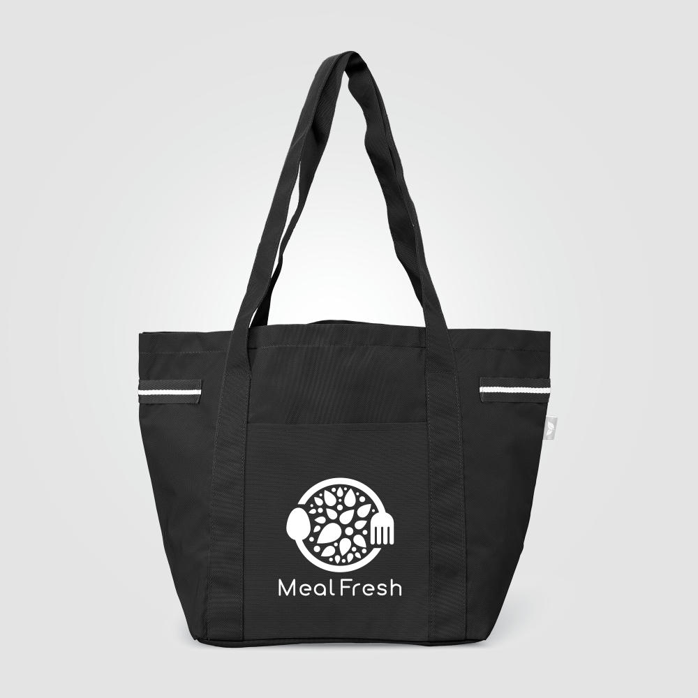 Newport Tragetasche mit Streifenmuster aus recyceltem Material - 20 L Werbeartikel