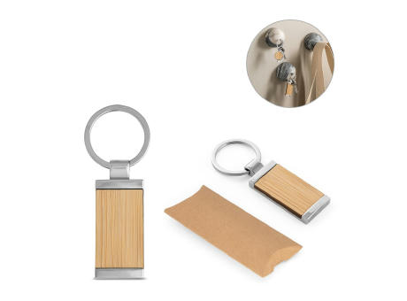 HOMER. Schlüsselanhänger aus Bambus bedrucken