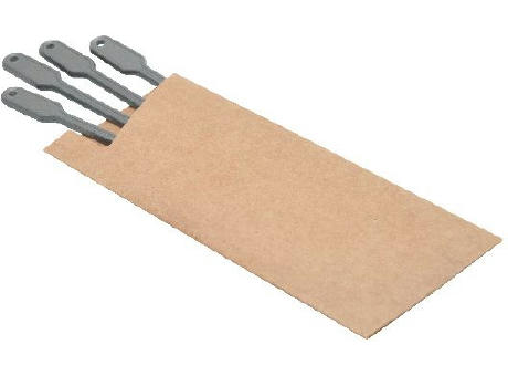 Packung mit 4 Rührstäbchen 'Kohi' Werbeartikel