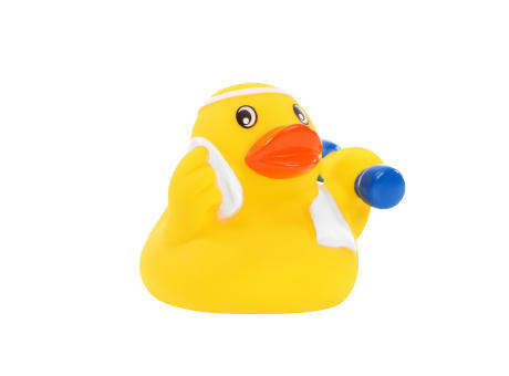 Product image Quietsche-Ente Fitness bedrucken