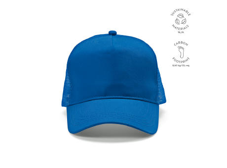 Product image Zappa Kappe aus rPET und recy.Baumwolle. Mit Druckknopfverschluss Werbeartikel