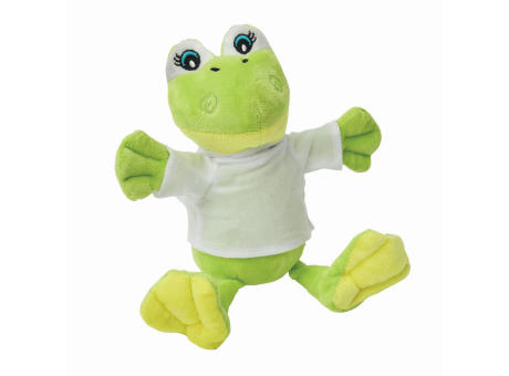 FRIEDA - Plüsch-Frosch Werbeartikel