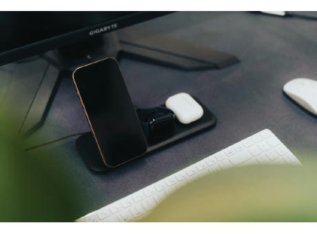 Urban Vitamin Torrance 3-in-1 15W-RCS-Magnetladegerät Werbeartikel