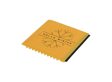 Eiskratzer "Quadrat" mit Wasserabstreifer Werbeartikel