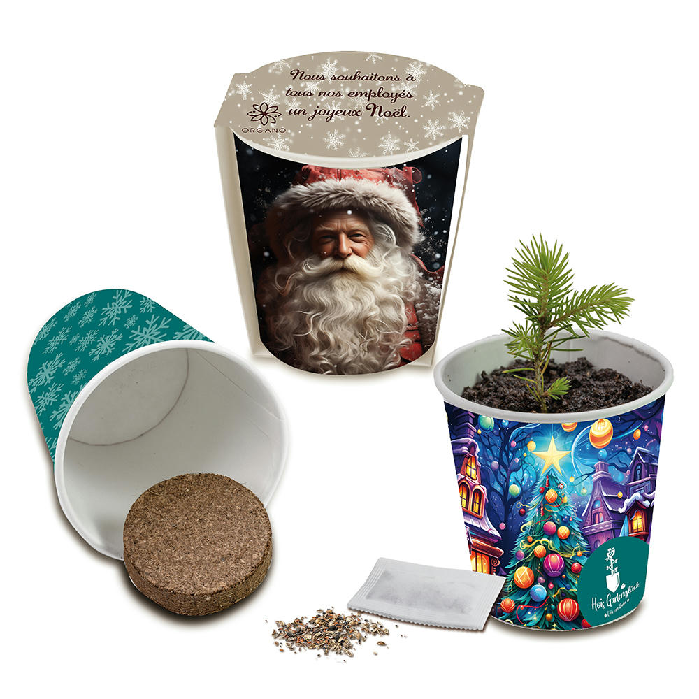 Weihnachtsbaum To-Go - neutral Werbeartikel