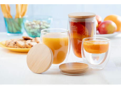 Glas-Thermobecher Bondina M Werbeartikel