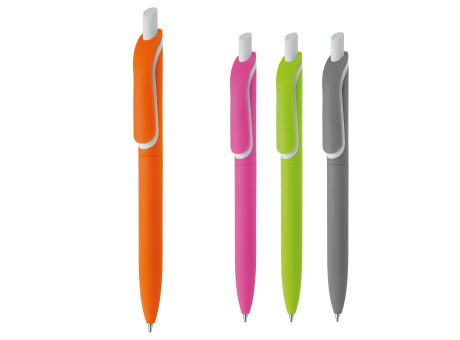 Kugelschreiber Click-Shadow Soft-Touch Hergestellt in Deutschland bedrucken