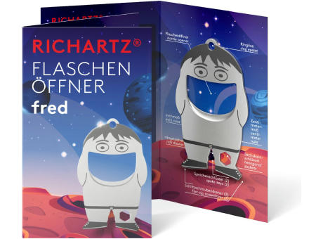 RICHARTZ® FLASCHENÖFFNER fred bedrucken