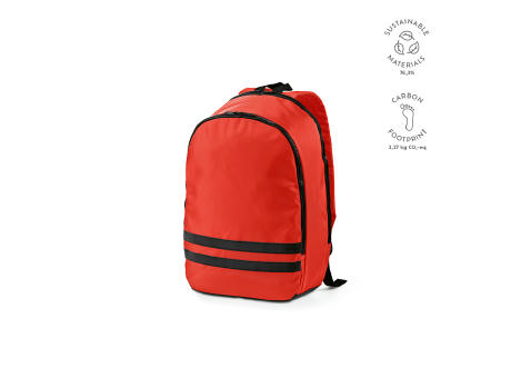 Product image Sydney 18L Rucksack aus rPET. Reflektierende Streifen. Laptops bis 17" bedrucken