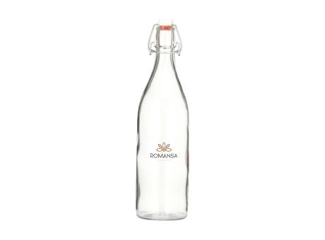 Vidrio Bottle 1 L Wasserflasche Werbeartikel