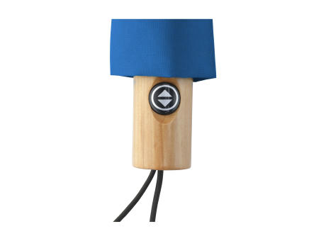 Michigan faltbarer RCS RPET-Regenschirm 21 inch Werbeartikel