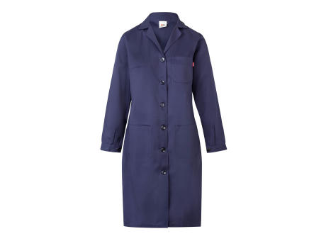 VL RAMA. Langärmeliger Kittel (175 g/m²), aus Baumwollköper (35 %) und Polyester (65 %) Werbeartikel