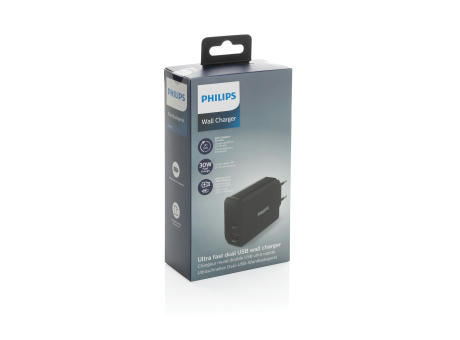 Philips Ultra Fast PD Wall-Charger Werbeartikel