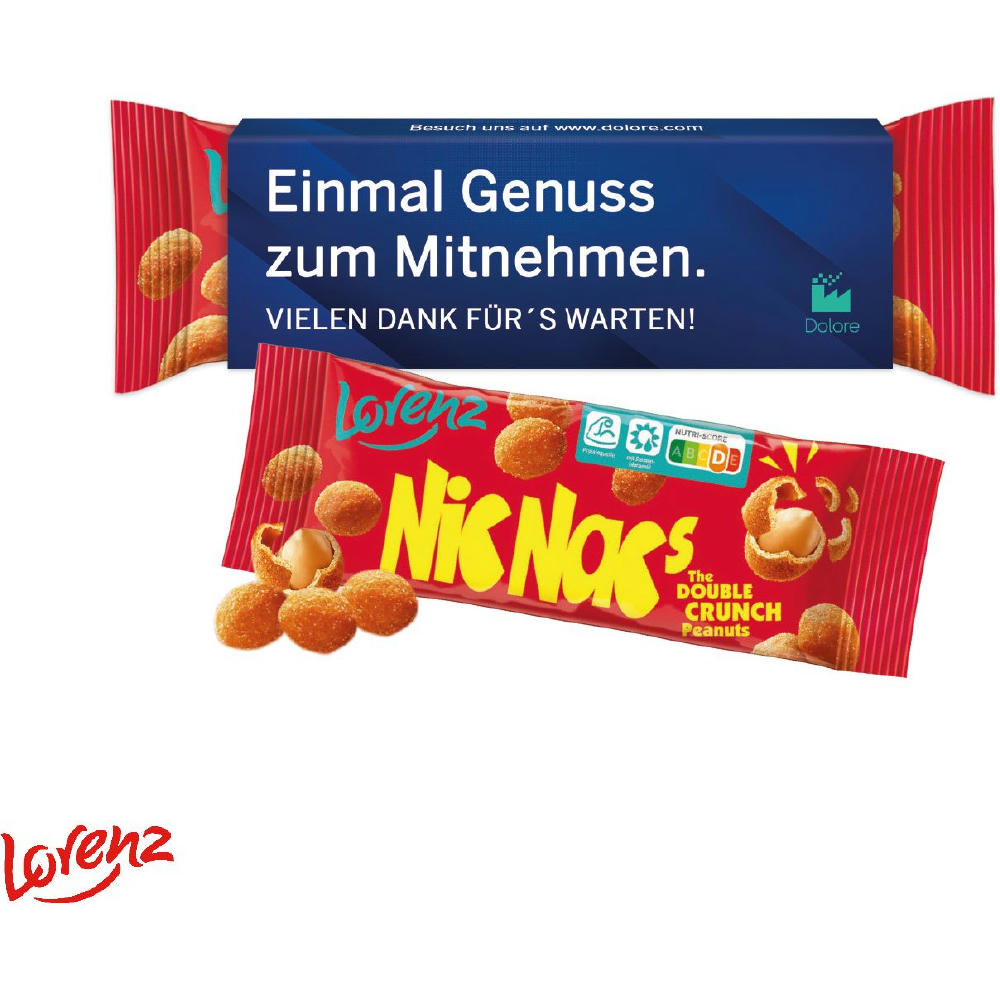Product image LORENZ NIC NAC´S ODER ERDNÜSSE IM WERBESCHUBER Werbeartikel