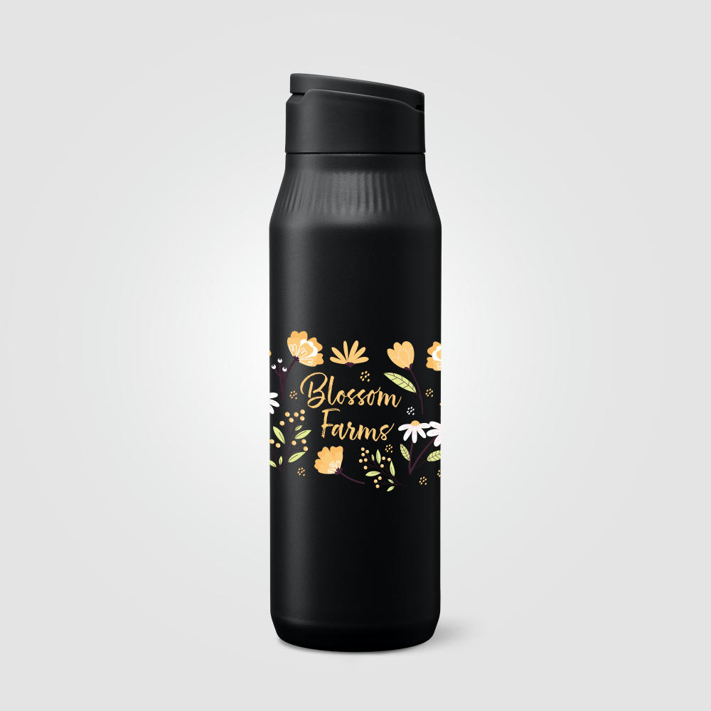 Majesty Selfie-Stand-Trinkflasche aus Edelstahl - 750 ml Werbeartikel