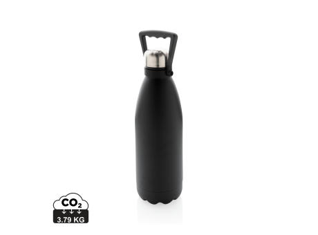Product image Große Vakuumflasche aus RCS recyceltem Stainless-Steel 1,5L Werbeartikel