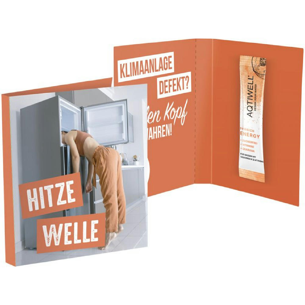 Product image Werbekarte Midi Aqtiwell® Werbeartikel