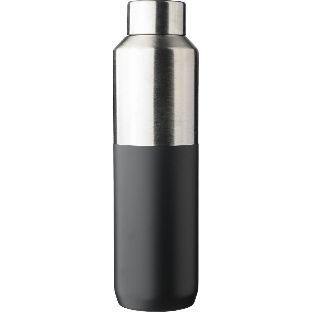 Product image Recycelte doppelwandige Trinkflasche aus Edelstahl (600 ml) Esen Werbeartikel