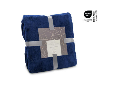 Mikroflauschdecke beige - 150 x 200 cm, 250 g/m² Werbeartikel