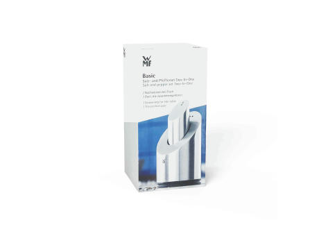 WMF Salz- und Pfefferstreuer Set 2 in 1 Silber Werbeartikel