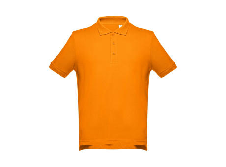 THC ADAM. Kurzarm-Poloshirt aus Baumwolle für Herren Werbeartikel