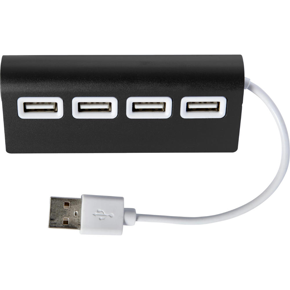 Product image USB-Hub aus Aluminium Leo Werbeartikel