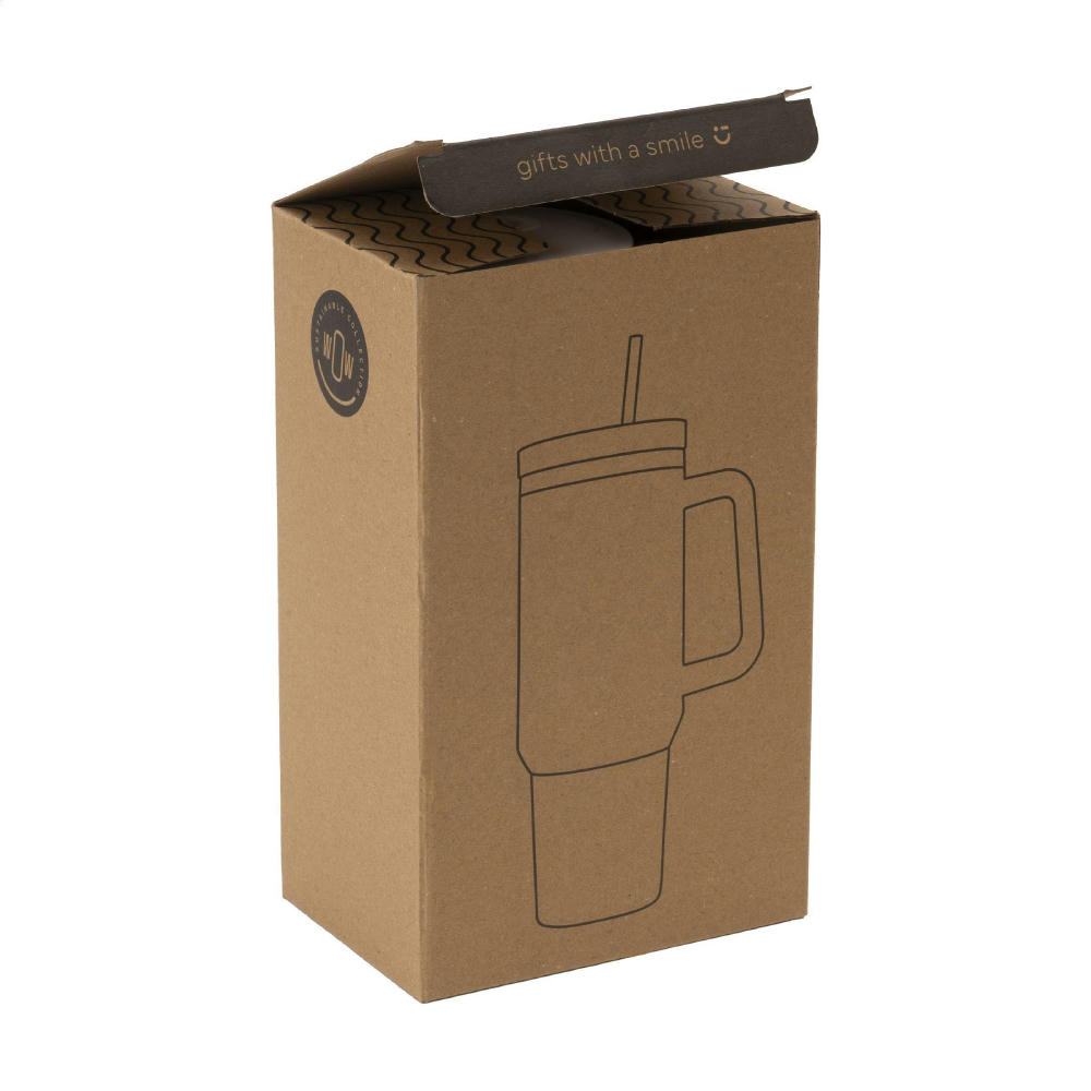 Rhino RCS Recycled Steel Cup 900 ml Werbeartikel