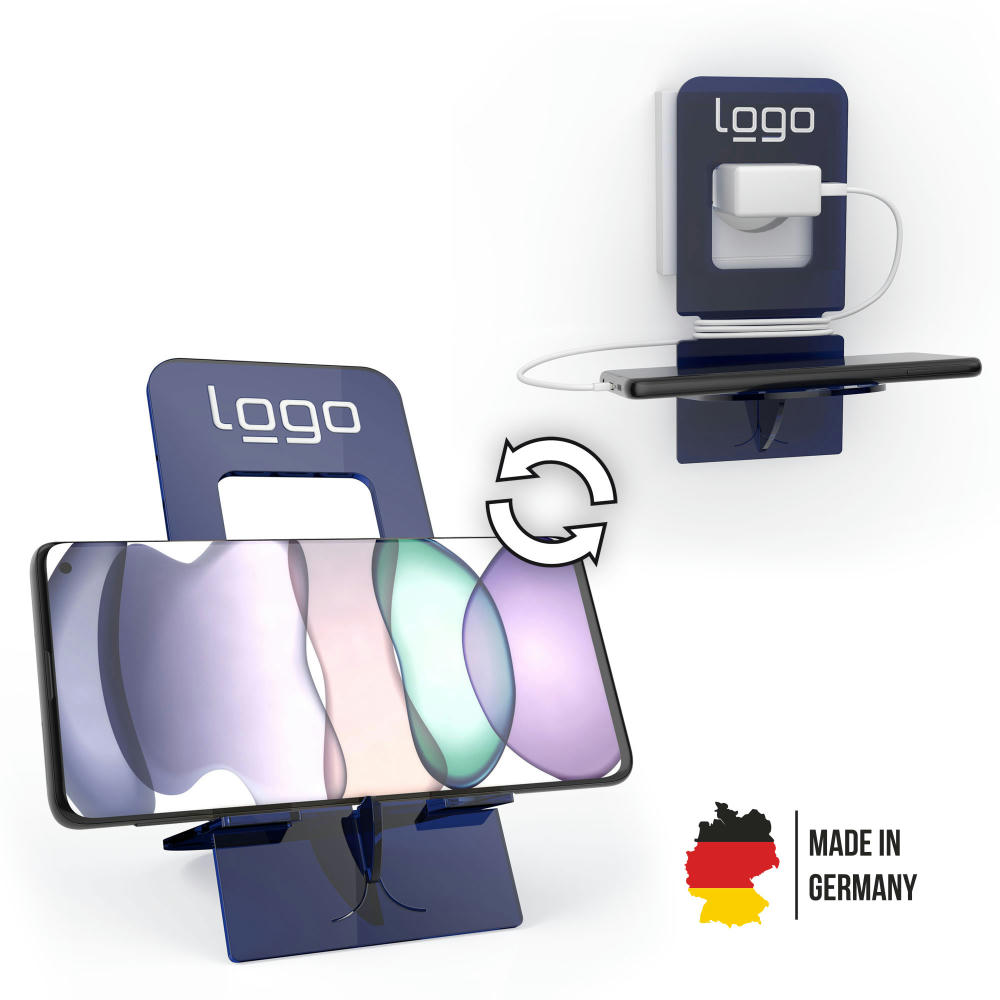 2 in 1 Handyständer flipster® - Acryl Werbeartikel