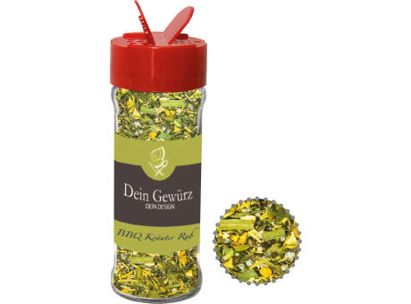 Product image Gewürzmischung BBQ Kräuter Rub, ca. 30g, Glas mit Streuaufsatz Werbeartikel