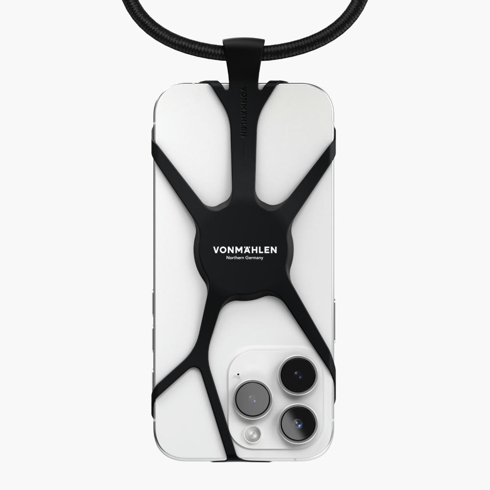 Infinity - Die universelle Handy-Kette - Schwarz Werbeartikel