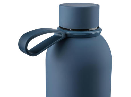 Doppelwandige Trinkflasche aus recyceltem Edelstahl (500 ml) Sena Werbeartikel