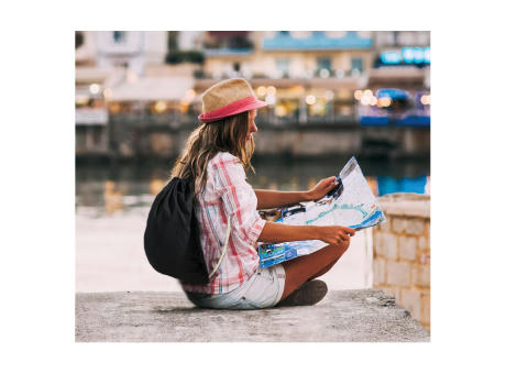 Product image BOLOGNA - Rucksack aus Polyester mit Zuziehkordel Werbeartikel