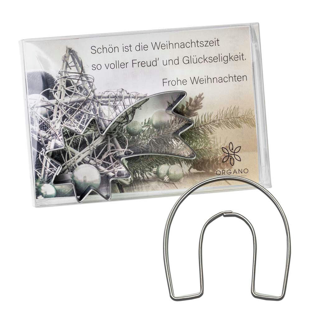 Backförmchen in der Box - Winter - Glocke Werbeartikel