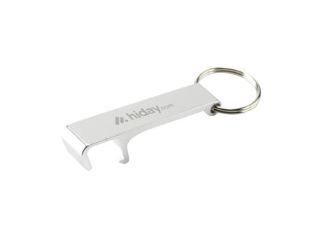 Alu Opener Phone Stand GRS Recycled Schlüsselanhänger bedrucken