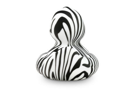 Werbeente Zoe Zebra, ca. 8 cm Werbeartikel