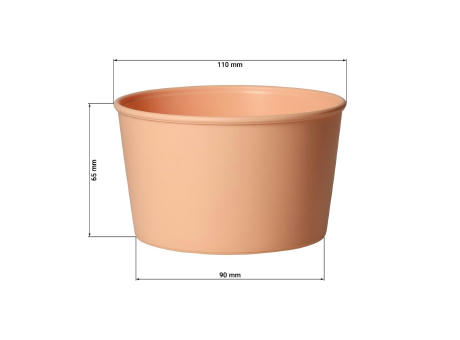 Mehrwegbecher "ToGo", 460 ml, elastoNature Werbeartikel