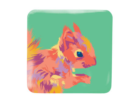 Product image Kühlrschrankmagnet MagBadge Square Werbeartikel