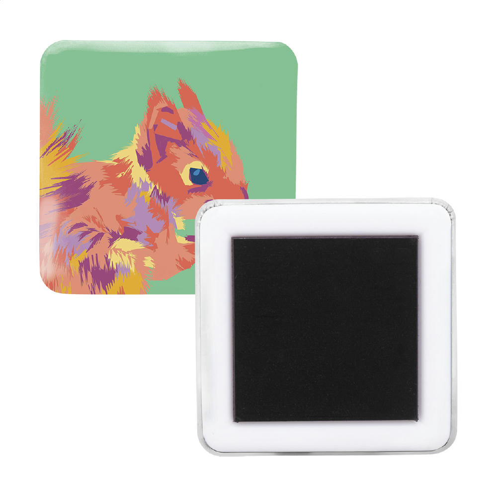 Product image Kühlrschrankmagnet MagBadge Square Werbeartikel